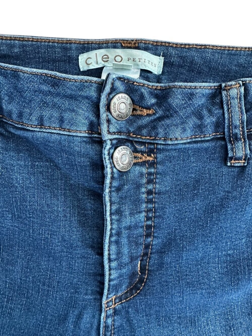 Cleo Petite Bootcut/Flare Jeans Size 12 – Stretchy & Flattering Fit - Picture 3 of 10